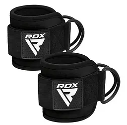 Манжети на щиколотку RDX A4 Gym Ankle Pro Black Pair (WAN-A4B-P)