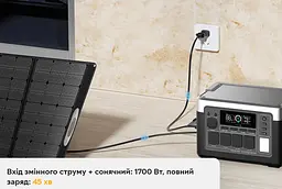 Портативна зарядна станція Oukitel P-1000E-Plus 1800W 1024Wh LiFePO4 - мініатюра 13