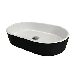 Умивальник Adamant BESTE NEW Black-White - мініатюра 6