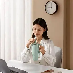 Термокухоль Mijia Sippy Cup 1л Green (MJXGB01RMG) [147221] - мініатюра 5