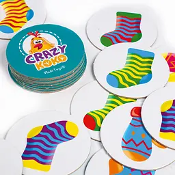 Гра настільна Vladi Toys Crazy Koko Шкарпетки-рукавички укр. мова (VT8025-05) - мініатюра 3