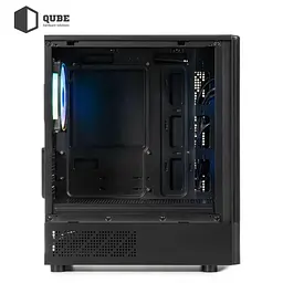 Корпус QUBE GEON ARGB Black (GEON_GBNU3) - мініатюра 11