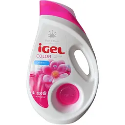 Гель для прання iGEL Color для кольорових речей 4 л