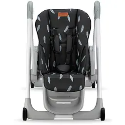 Стільчик для годування MoMi LUXURIA Black - мініатюра 6