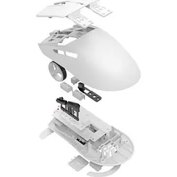 Миша Thunderobot NL6 Tril-Mode Wireless Mouse White [175913] - мініатюра 7