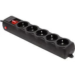Сетевой фильтр Gembird SPG5-G-15B-PRO Black [142521] - миниатюра 2