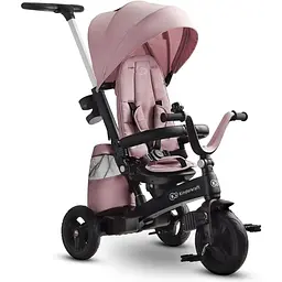 Триколісний велосипед Kinderkraft Easytwist Mauvelous Pink рожевий (KKRETWIPNK0000) - мініатюра 2