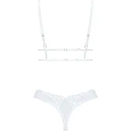 Еротичний комплект Obsessive Heavenlly 2-pcs set XS/S, бюстгальтер і танга - мініатюра 4