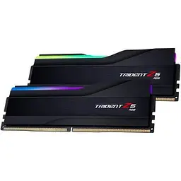 Пам'ять для настільних комп'ютерів G.Skill 64 GB (2x32GB) DDR5 6000 MHz Trident Z5 RGB Black - мініатюра 4