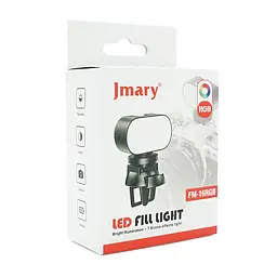 LED-лама Jmary FM-16RGB, 2 Вт, RGB 7 кольорів, вбудований акум 750mAh, 55x30x45мм, Box - мініатюра 2