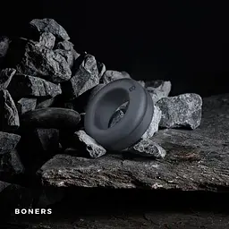 Ерекційне кільце Boners Double 5.2 см сірий - мініатюра 2