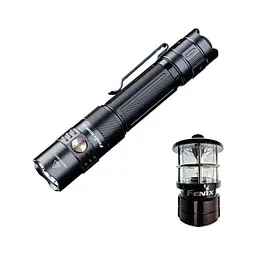 Ліхтар Fenix PD35R ACE LED 2000 лм + наключний ліхтар CL01 (чорний) (PD35RACE-CL01B)