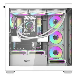 Корпус Darkflash DS900W без БЖ White (DS900W WHITE) - мініатюра 3