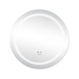 Дзеркало Kroner KRP Spiegel R2 - 6060 з LED-підсвічуванням та антизапітнінням CV030042, Білий - мініатюра 4