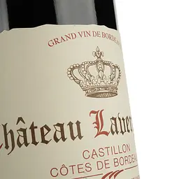 Вино Chateau Lavergnotte 2019 AOP Castillon червоне сухе 0.75 л  - мініатюра 3