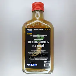 Водна настоянка на корінні женьшеню 200 мл