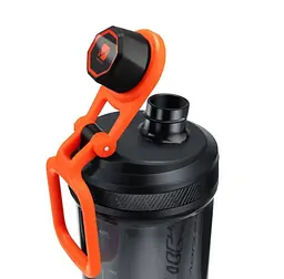Шейкер спортивний електричний VOLTRX Gallium 600 мл Tritan Orange (Gallium_Orange) - мініатюра 4