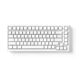 Ігрова магнітна клавіатура Akko TAC75 / 8К / Дротове підключення / Akko AstroAim Magnetic Switch / White