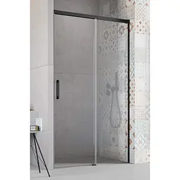 Душові двері Radaway Idea Black DWJ 140x200,5 скло прозоре, права (387018-54-01R)