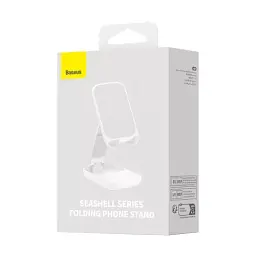 Підставка для ґаджетів Baseus Seashell Series Folding Phone Stand B10551500111-00 Black - мініатюра 2