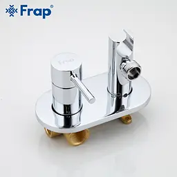 Змішувач для гігієнічного душу Frap 1/10, Хром F7505 - мініатюра 6