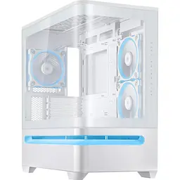 Корпус Asus Prime AP202 ARGB Tempered Glass White (90DC00P3-B19000) [146495] - мініатюра 2