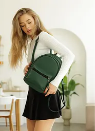 Жіночий рюкзак Sambag Talari MSH зелений 31 х 22 х 12 см (12212007e) - мініатюра 2