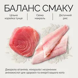 Вологий корм Savory Tuna Fillets rich in Mackerel in Jelly for Adult Cats філе тунця з макрелью в желе для дорослих котів, 70 г - мініатюра 6