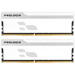 Модуль пам'яті для комп'ютера DDR4 16GB (2x8GB) 3600 MHz Onyx White Prologix (PRO16GB3600YW4K)