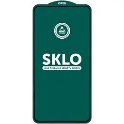 Захисне скло SKLO 5D (тех.пак) для Xiaomi Poco X7 Pro Чорний