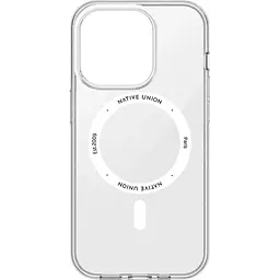 Чохол-накладка Native Union (RE) Clic Case Clear для iPhone 15 Pro Max (RECLE-TRA-NP23PM) - мініатюра 2