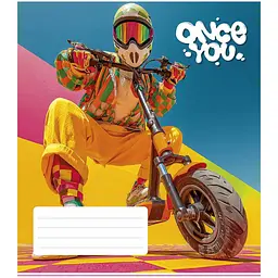 Зошит шкільний Школярик на скобі у клітинку 24 аркушів 25 шт. в упаковці - мініатюра 2