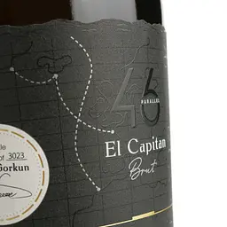 Ігристе вино 46 Parallel El Capitan Brut White біле брют 0.75 л - мініатюра 3