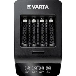 Зарядний пристрій Varta LCD Smart Plus CHARGER+4xAA 2100 mAh (57684101441) - мініатюра 2