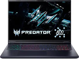 Ноутбук Acer 18 Predator Helios Neo 18 PHN18-72 WQXGA IPS/Intel U9-275HX/32GB/1TB/RTX 5070 8GB/DOS/Black (NH.QVHEU.00A)