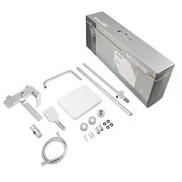 Душова система Mixxus Premium Rubens 009-J з виливом MI8255, Хром - мініатюра 7