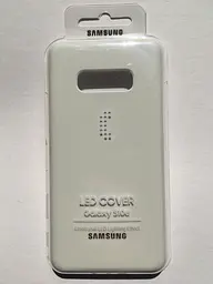 Чохол оригінальний з підсвічуванням Official LED Cover EF-KG970CWEGRU для Samsung Galaxy S10e White - мініатюра 9