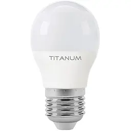 LED лампа Titanum G45 6W E27 3000K (TLG4506273) - мініатюра 2