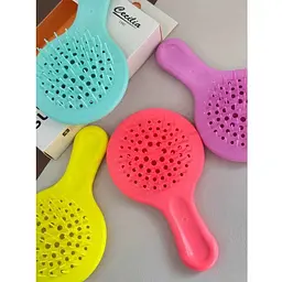 Гребінець EСТЕТ для волосся Супер Браш Hollow Comb MINI (20*10*5см) в асортименті