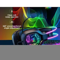 Ігрові навушники Onikuma X22 Black [113088] - мініатюра 4