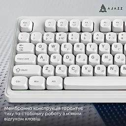 Клавіатура Ajazz AF98 White USB-C (AF98-W) - мініатюра 8