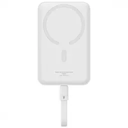 Універсальна мобільна батарея Baseus Magnetic Mini 10000mAh, 30W White (P1002210B223-00) - мініатюра 5