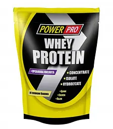 Протеїн Whey Protein, 1 кг Банан Power Pro fit0013210 - мініатюра 2