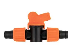 Кран AQUAPULSE єднальний для крапельноі стрічки d=16-17mm, AD 6206