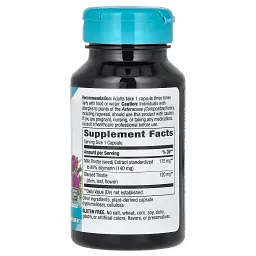 Розторопша Nature's Way Milk Thistle стандартизована 60 капсул - мініатюра 2