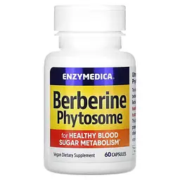 Берберин Berberine Phytosome 275 mg 60 капсул Enzymedica vit0006522 - мініатюра 3