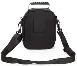 Сумка чоловіча LANPAD Чорний 15х19х8 см (LAN61028 black) - мініатюра 3
