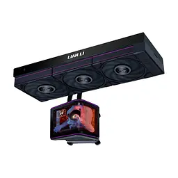 Система рідинного охолодження Lian Li Hydroshift II OLED Curved 360 P28, Black (G89.GHS2OLDC36PB.00)