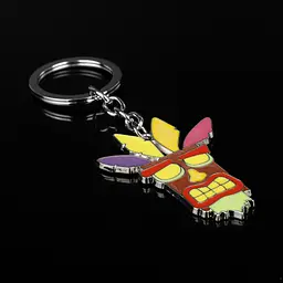 Брелок Креш Бандикут Crash Bandicoot Аку Аку Game CB 21.07 - мініатюра 4