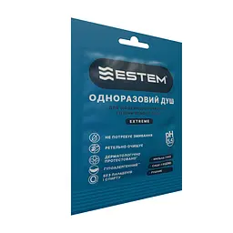 Одноразовий душ Estem Extreme (Пінна губка + рушник + саше з водою) - мініатюра 3